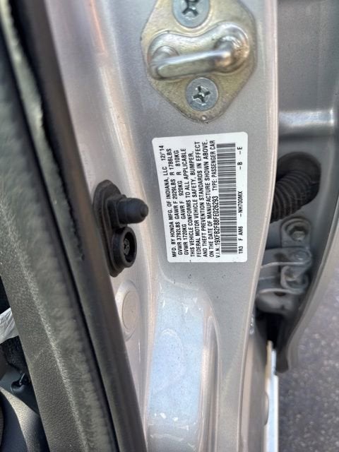 2015 Honda Civic Sedan EX