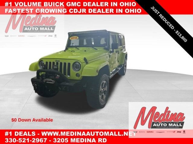 2016 Jeep Wrangler Unlimited Sahara