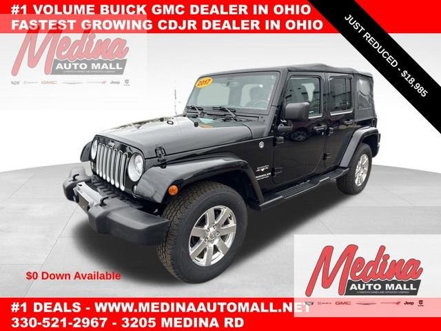 2017 Jeep Wrangler Unlimited Sahara