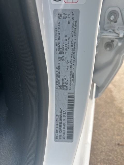 2021 RAM 1500 Big Horn