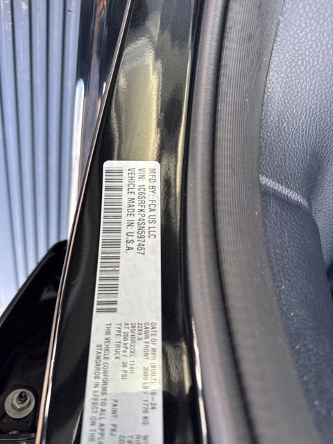 2025 RAM 1500 Tungsten