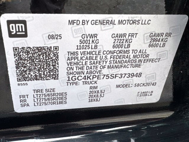 2025 Chevrolet Silverado 2500 HD LTZ