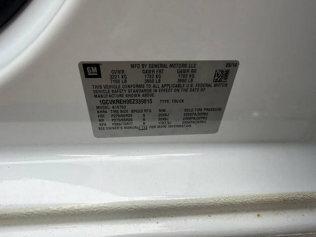 2014 Chevrolet Silverado 1500 LT