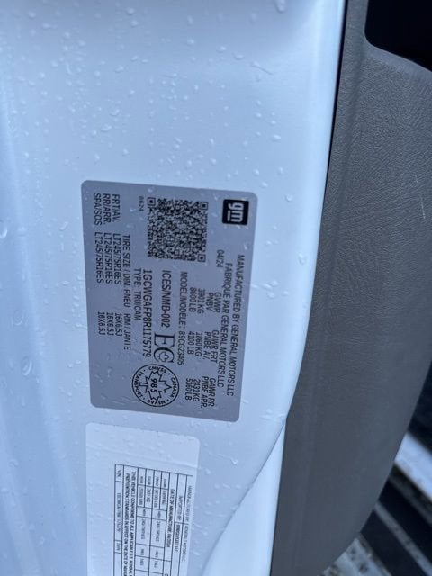 2024 Chevrolet Express Cargo 2500 WT