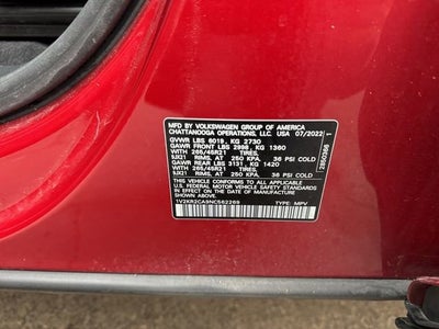 2022 Volkswagen Atlas 3.6L V6 SE w/Technology