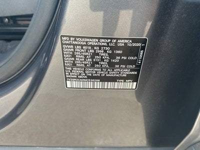 2021 Volkswagen Atlas 3.6L V6 SEL R-Line