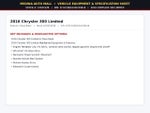 2016 Chrysler 300 Anniversary Edition