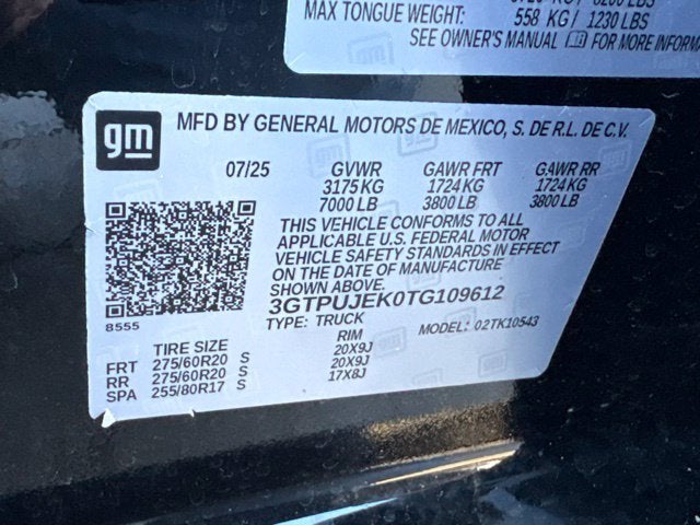 2026 GMC Sierra 1500 Elevation