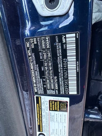 2022 Mercedes-Benz GLS GLS 450
