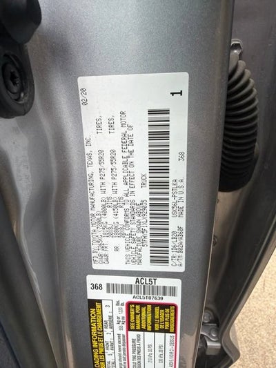 2020 Toyota Tundra 4WD Limited