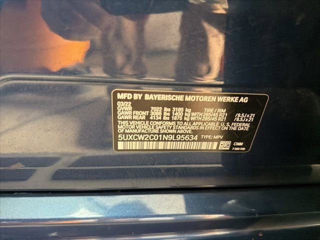 2022 BMW X7 xDrive40i