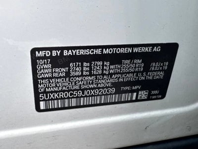 2018 BMW X5 xDrive35i