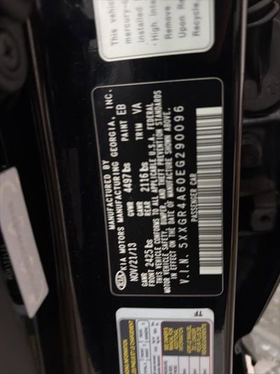 2014 Kia Optima SXL Turbo