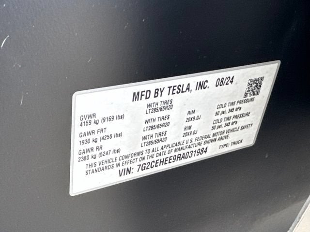 2024 Tesla Cybertruck Cyberbeast