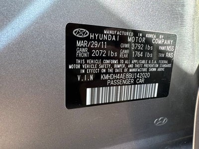 2011 Hyundai Elantra Ltd