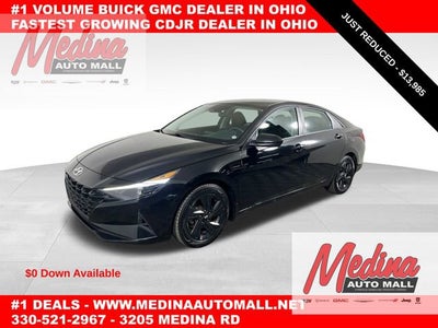 2022 Hyundai Elantra Hybrid Blue