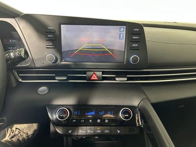 2022 Hyundai Elantra Hybrid Blue