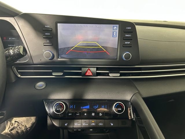 2022 Hyundai Elantra Hybrid Blue