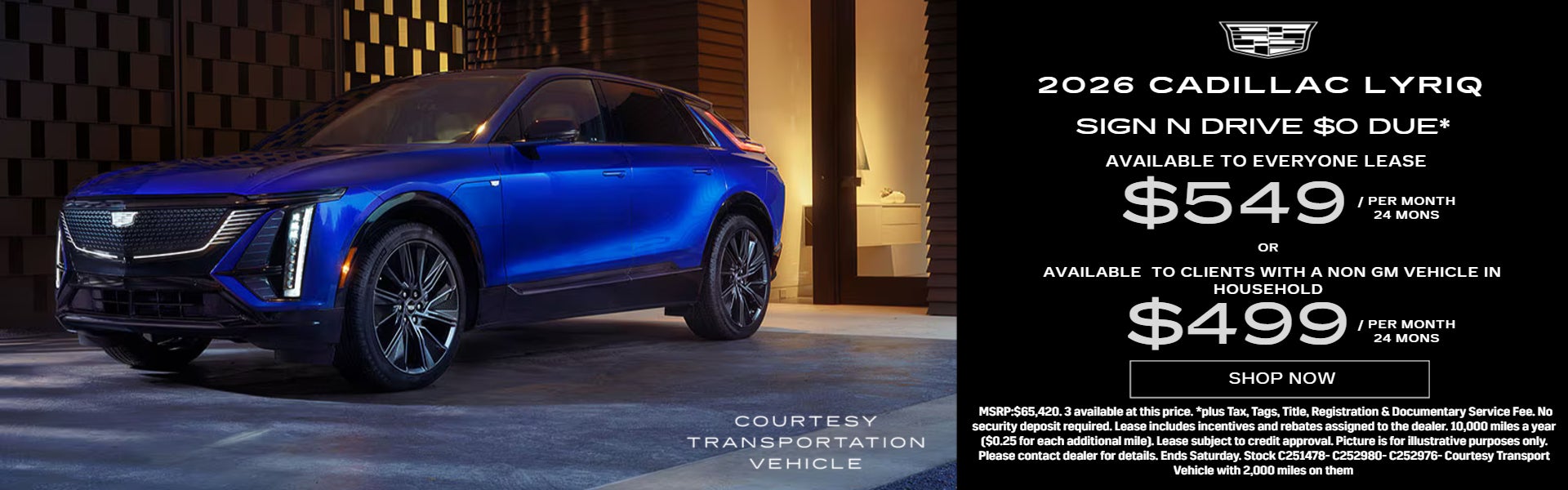 CADILLAC LYRIQ LEASE SPECIALS NEAR AKRON, CLEVELAND AND MEDINA OHIO