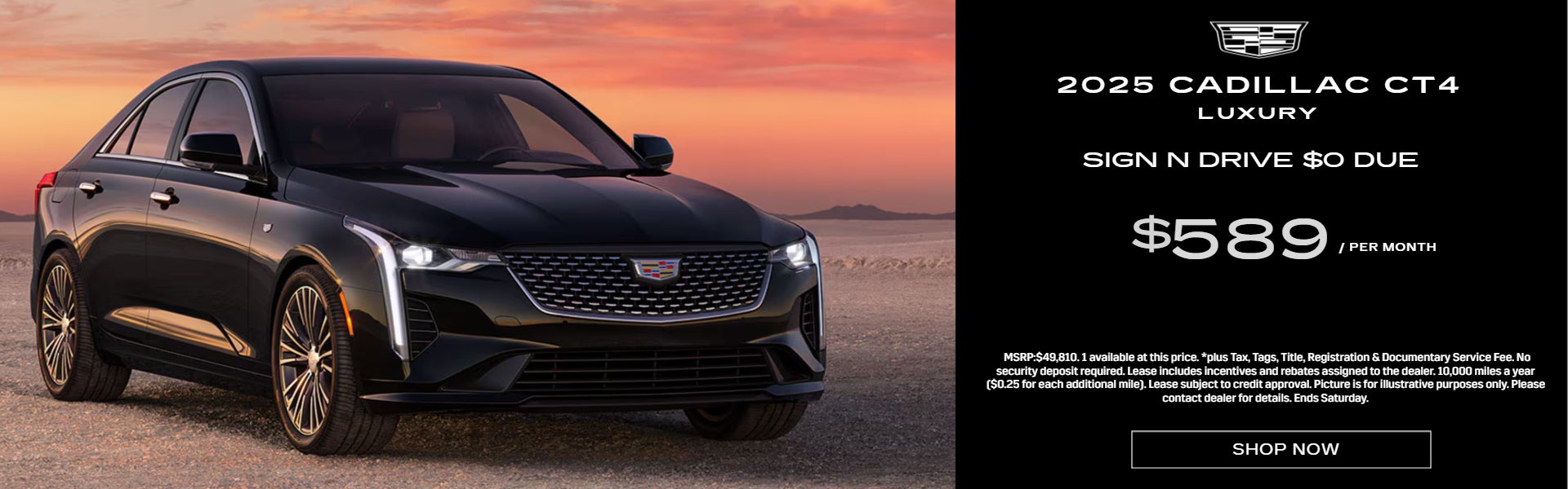 CADILLAC CT4 LEASE SPECIALS NEAR AKRON, CLEVELAND AND MEDINA OHIO