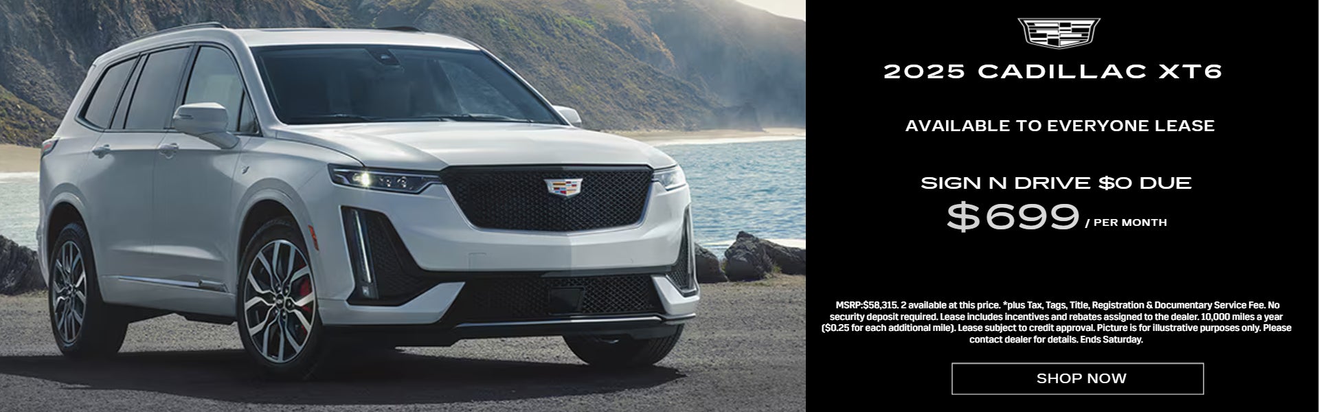 CADILLAC XT6 LEASE SPECIALS NEAR AKRON, CLEVELAND AND MEDINA OHIO